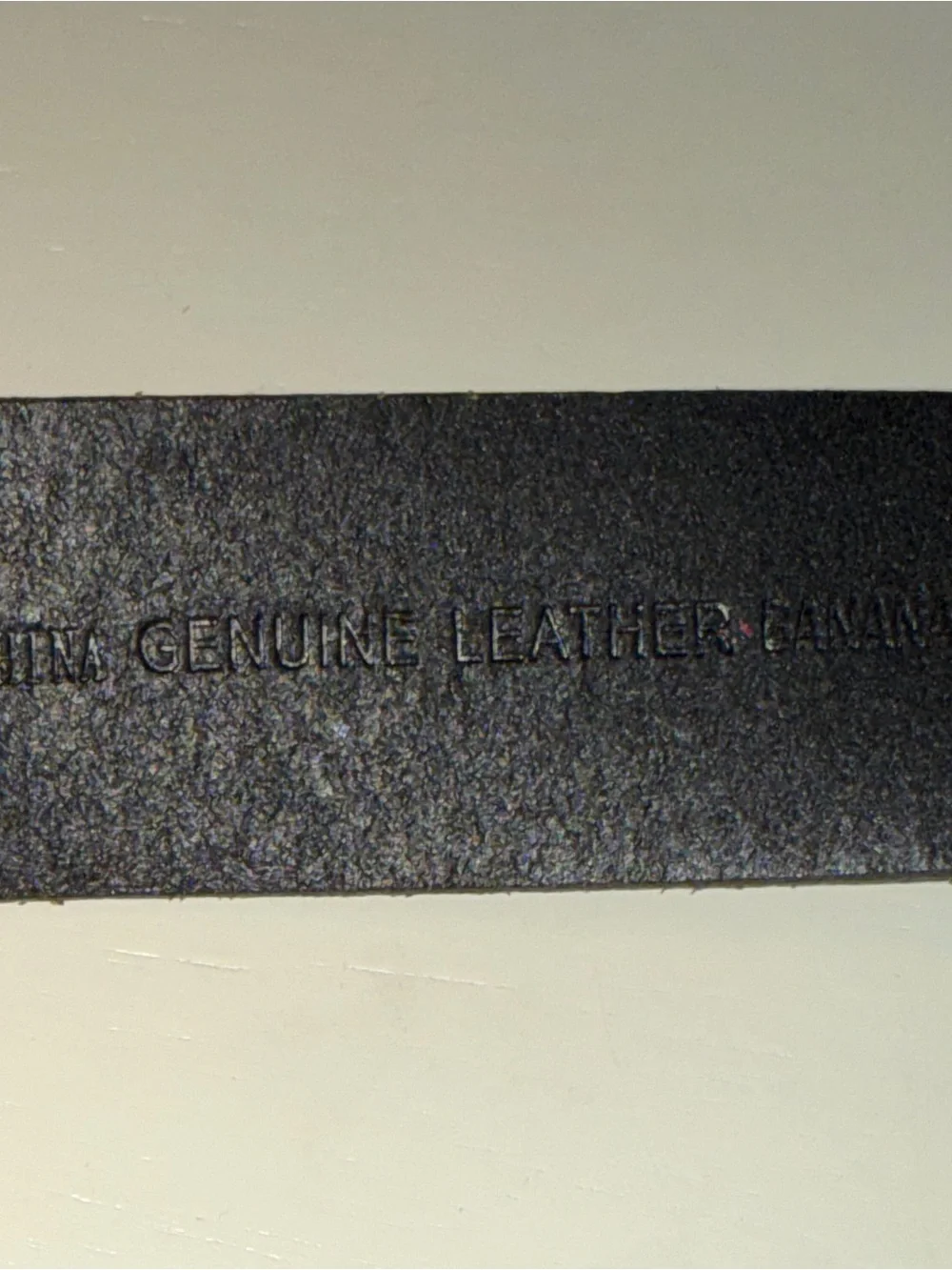 Men’s Banana Republic Black Genuine Leather Belt Size 40